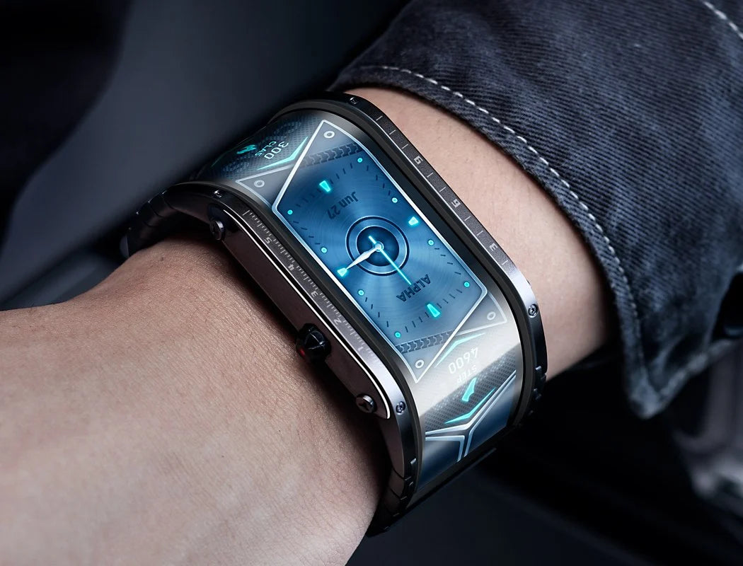 Wrist Bendable Smart Watch
