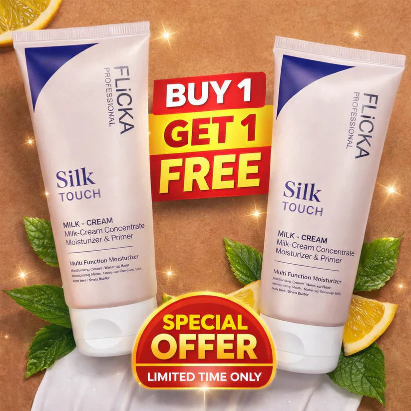 Flicka Silk Touch l Moisturiser + Primer + Sunscreen l Buy 1 Get 1 Free